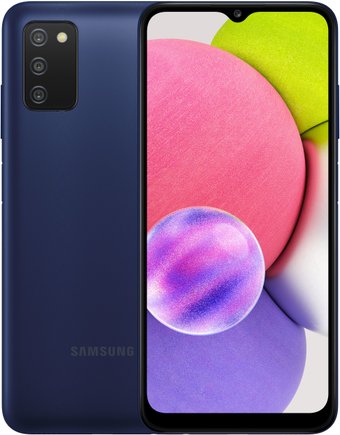Телефон Samsung Galaxy A03s SM-A037F 4GB/64GB (синий)