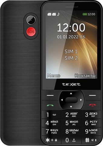 Телефон TeXet TM-423 (черный)