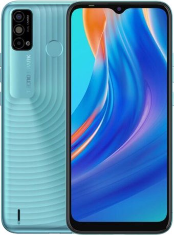Телефон Tecno Spark 6 Go KE5 (голубой)