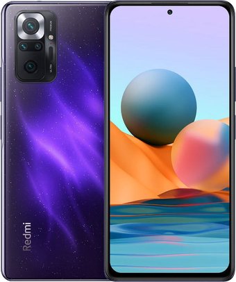 Телефон Xiaomi Redmi Note 10 Pro 8GB/128GB международная версия (фиолетовый)