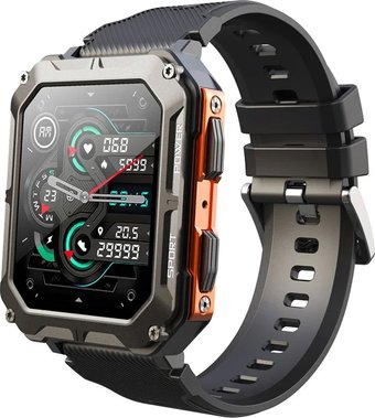 Умные часы Cubot C20 Pro (черный/оранжевый)