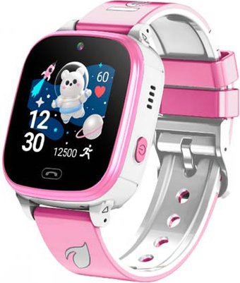 Детские умные часы Leef Nimbus (розовый/белый)