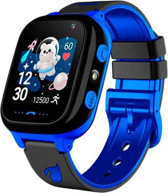 Детские умные часы Leef Pulsar (черный/синий)