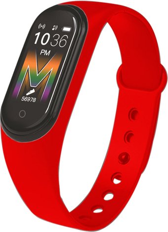 Фитнес-браслет Energy EM-007S (красный)