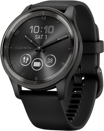 Гибридные умные часы Garmin Vivomove Trend (черный)