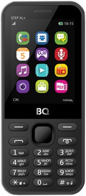 Телефон BQ Step XL+ (черный) [BQ-2831]