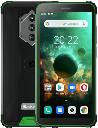 Телефон Blackview BV6600 (зеленый)