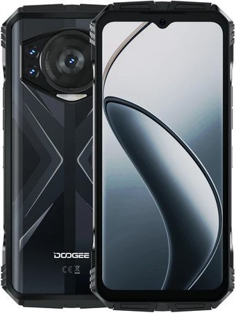 Телефон Doogee S118 8GB/512GB (черный/серебристый)