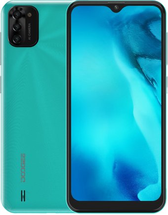 Телефон Doogee X93 (зеленый)