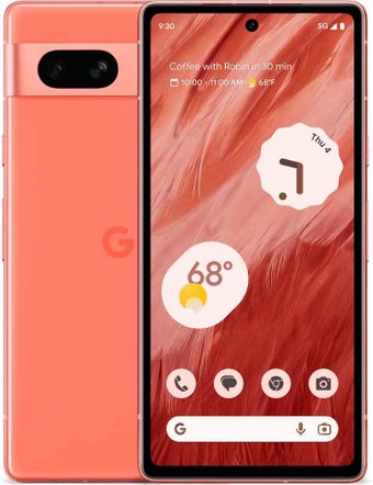 Телефон Google Pixel 7a 8GB/128GB (коралловый)