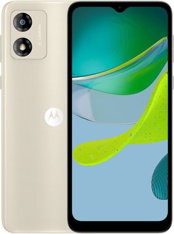 Телефон Motorola Moto E13 2GB/64GB (кремово-белый)
