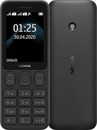 Телефон Nokia 125 Dual SIM TA-1253 (черный)