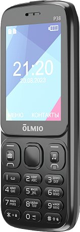 Телефон Olmio P38 (черный)