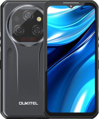 Телефон Oukitel WP39 Pro 12GB/512GB (черный/серый)