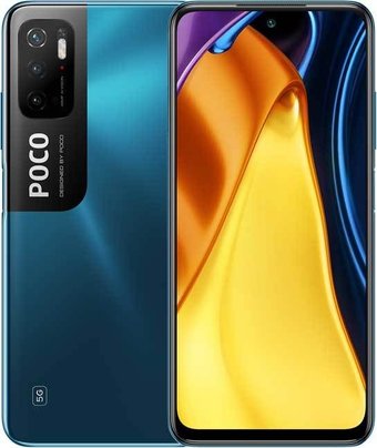 Телефон POCO M3 Pro 5G 6GB/128GB международная версия (синий)