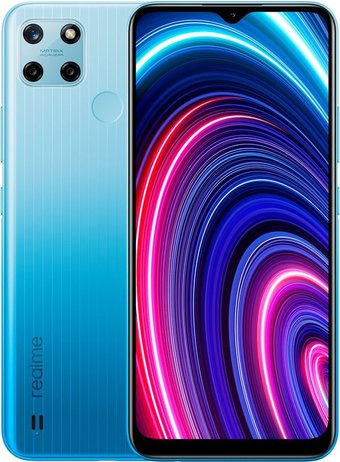Телефон Realme C25Y 4GB/128GB (ледниковый синий)