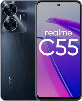 Телефон Realme C55 8GB/256GB с NFC международная версия (черный)