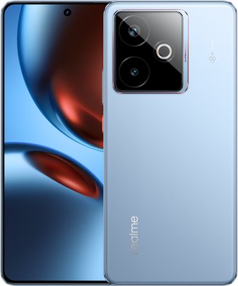 Телефон Realme GT7 T RMX5085 8GB/256GB международная версия (ледяной синий)