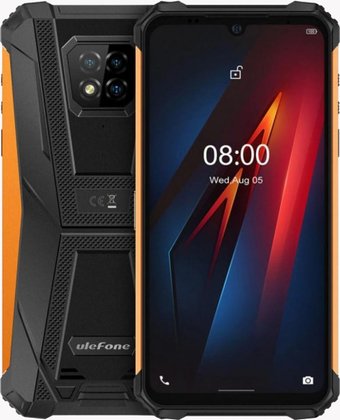 Телефон Ulefone Armor 8 (оранжевый)