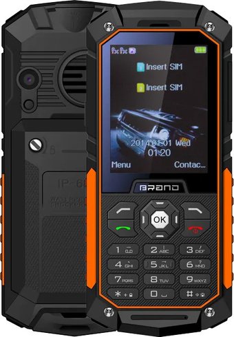 Телефон Uniwa S8 (оранжевый)