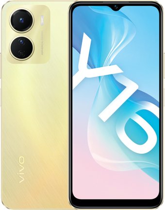 Телефон Vivo Y16 3GB/32GB (золотое сияние)