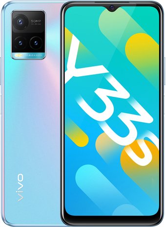 Телефон Vivo Y33s 4GB/128GB международная версия (полуденный свет)