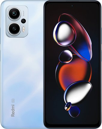 Телефон Xiaomi Redmi Note 12T Pro 12GB/256GB китайская версия (голубой)