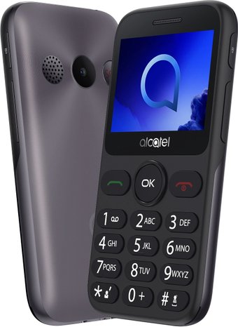 Телефон Alcatel 2019G (темно-серый)