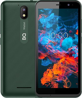 Телефон BQ BQ-5045L Wallet (зеленый хамелеон)