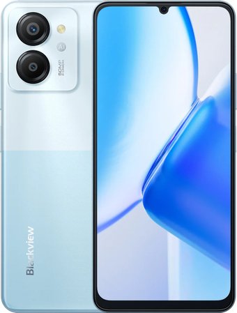 Телефон Blackview Color 8 8GB/128GB (голубой)