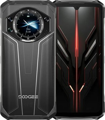 Телефон Doogee S119 8GB/512GB (черный/серебристый)