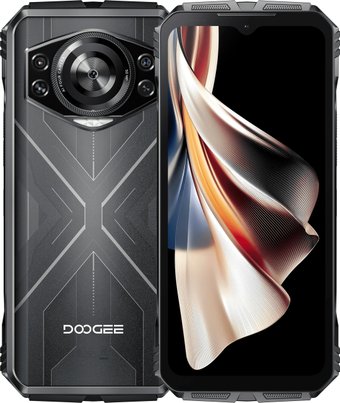 Телефон Doogee S Cyber 8GB/256GB (черный/серебристый)