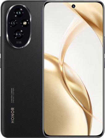 Телефон HONOR 200 12GB/512GB международная версия (вельветовый черный)