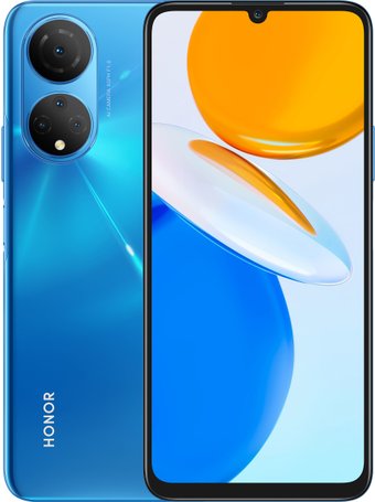 Телефон HONOR X7 4GB/128GB международная версия (синий океан)