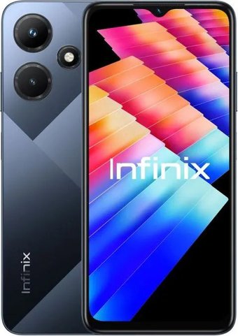 Телефон Infinix Hot 30i X669D 4GB/64GB (зеркально-черный)