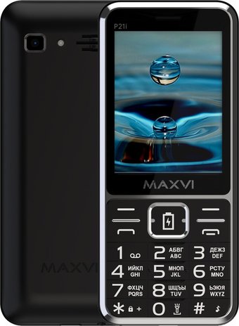 Телефон Maxvi P21i (черный)