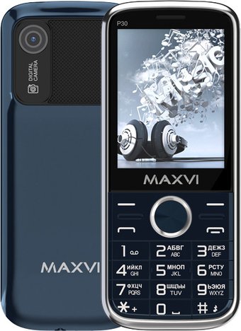 Телефон Maxvi P30 (синий)
