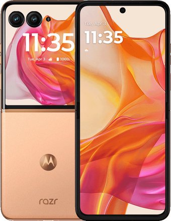 Телефон Motorola Razr 50 Ultra 12GB/512GB (персиковый пух)
