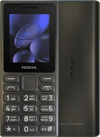 Телефон Nokia 108 (2024) Dual SIM TA-1627 (черный)
