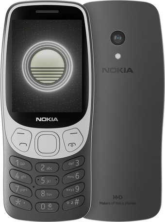 Телефон Nokia 3210 4G (2024) Dual SIM TA-1618 (черный)