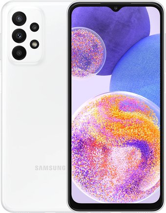 Телефон Samsung Galaxy A23 SM-A235F/DSN 4GB/64GB (белый)
