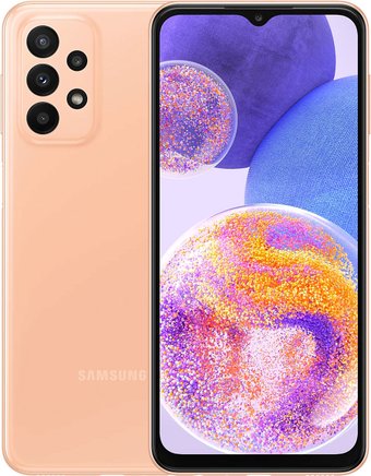 Телефон Samsung Galaxy A23 SM-A235F/DSN 4GB/64GB (персиковый)