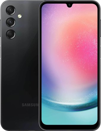 Телефон Samsung Galaxy A24 SM-A245F/DSN 6GB/128GB (черный)