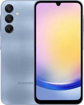 Телефон Samsung Galaxy A25 8GB/128GB (синий, без Samsung Pay)