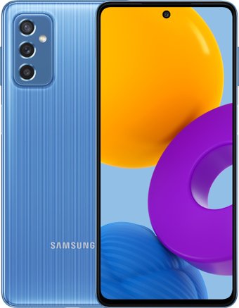 Телефон Samsung Galaxy M52 5G SM-M526B/DS 8GB/128GB (голубой)