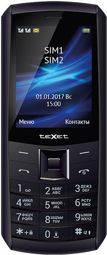 Телефон TeXet TM-D328 (черный)