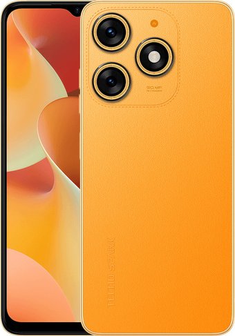 Телефон Tecno Spark 10 4GB/128GB (Magic Skin оранжевый)