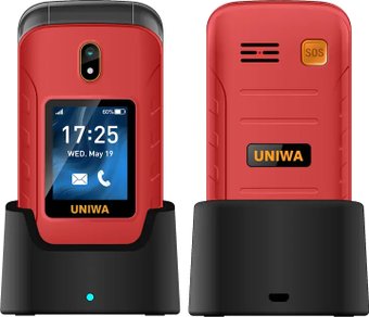 Телефон Uniwa V909T (красный)
