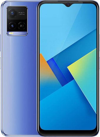 Телефон Vivo Y21 4GB/64GB международная версия (синий металлик)