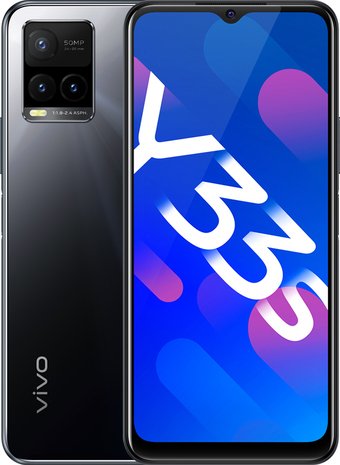Телефон Vivo Y33s 4GB/128GB международная версия (черное зеркало)